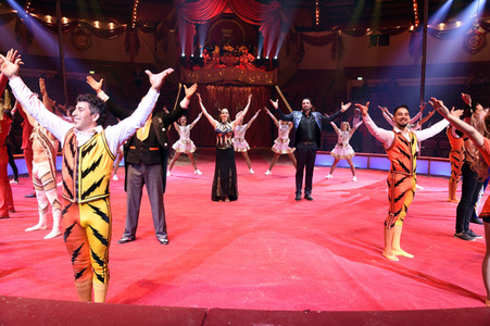Vorpremiere vom Circus Krone Winterprogramm 'New Memories' in München