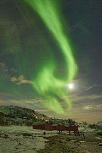 Nordlicht in der Region Tromsø