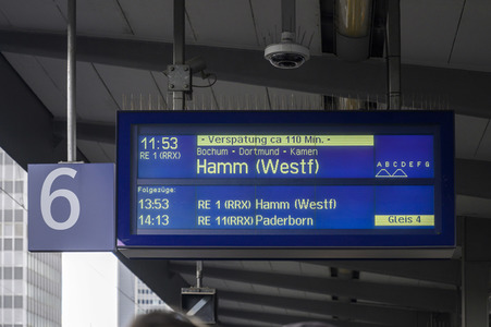Symbolfoto Bahnverspätungen