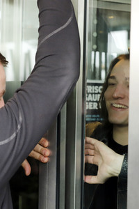 Pressetermin mit Eros Atomus und Joachim Witt in Hamburg