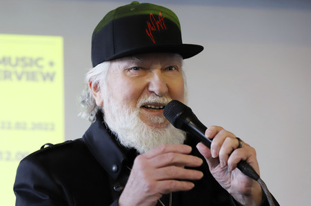 Pressetermin mit Eros Atomus und Joachim Witt in Hamburg