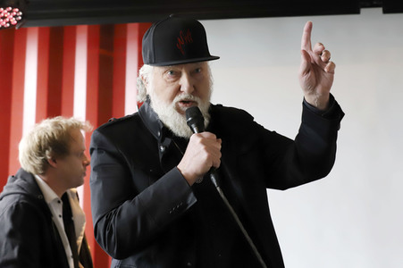 Pressetermin mit Eros Atomus und Joachim Witt in Hamburg