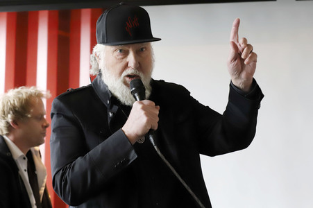 Pressetermin mit Eros Atomus und Joachim Witt in Hamburg