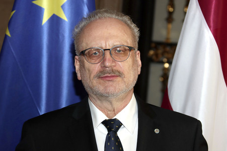 Empfang von Egils Levits in Hamburg
