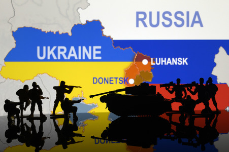 Symbolfoto Russland-Ukraine Krieg