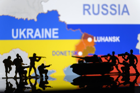 Symbolfoto Russland-Ukraine Krieg