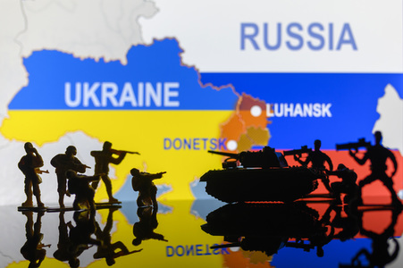 Symbolfoto Russland-Ukraine Krieg