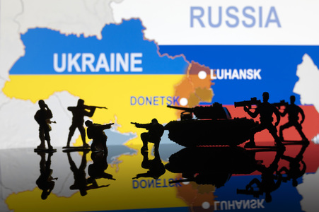 Symbolfoto Russland-Ukraine Krieg