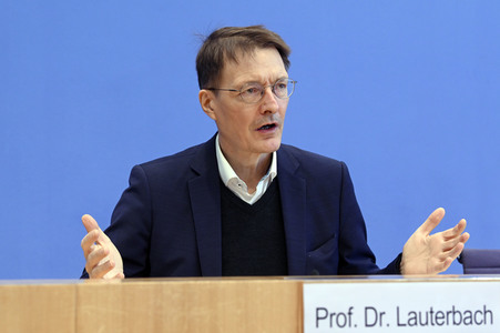 Pressekonferenz zur aktuellen Corona-Lage in Berlin