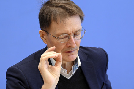 Pressekonferenz zur aktuellen Corona-Lage in Berlin