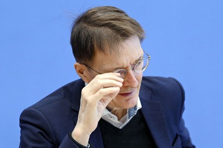 Pressekonferenz zur aktuellen Corona-Lage in Berlin