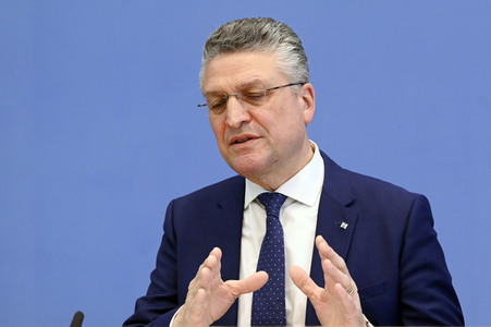 Pressekonferenz zur aktuellen Corona-Lage in Berlin