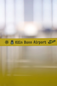 Der Köln Bonn Airport in Köln