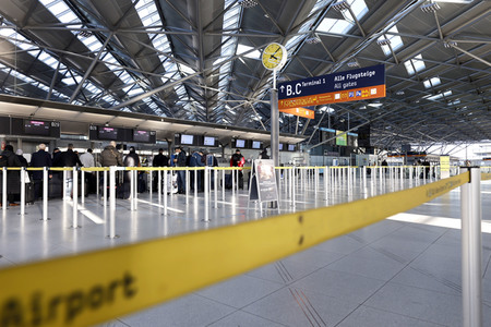 Der Köln Bonn Airport in Köln