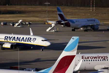 Der Köln Bonn Airport in Köln