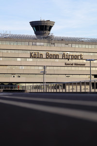 Der Köln Bonn Airport in Köln