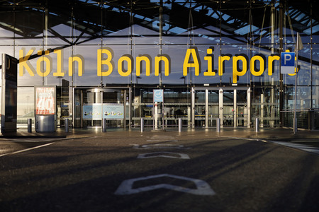 Der Köln Bonn Airport in Köln