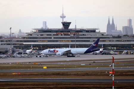 Der Köln Bonn Airport in Köln