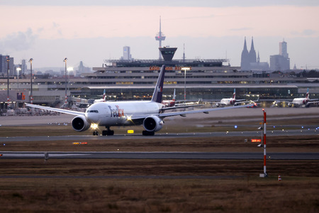 Der Köln Bonn Airport in Köln