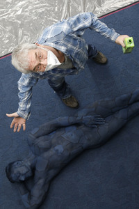 DIVERSE PEOPLE ART Kunstperformance Male