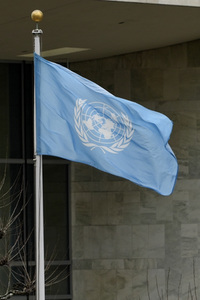 Impressionen aus New York nach dem Einmarsch Russlands in die Ukraine