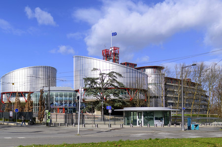 Der Europäische Gerichtshof für Menschenrechte in Straßburg
