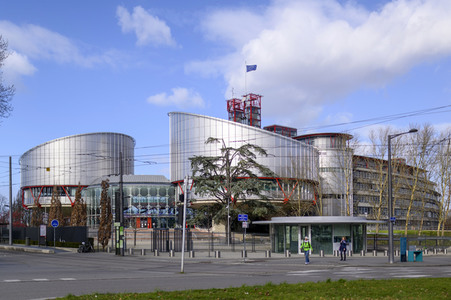 Der Europäische Gerichtshof für Menschenrechte in Straßburg