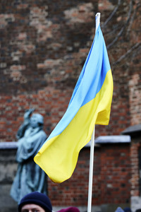 'Lichter für den Frieden' Friedensgebet und Kundgebung für die Ukraine in Hannover