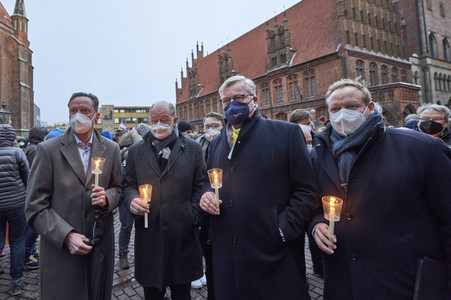'Lichter für den Frieden' Friedensgebet und Kundgebung für die Ukraine in Hannover