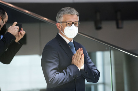 Sondersitzung des Deutschen Bundestages in Berlin