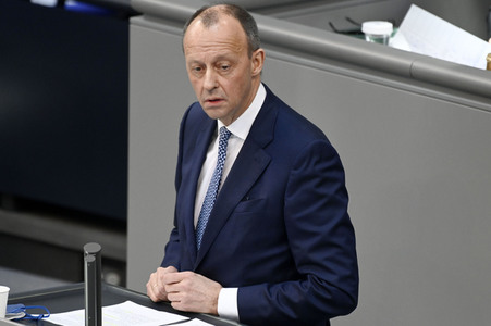 Sondersitzung des Deutschen Bundestages in Berlin