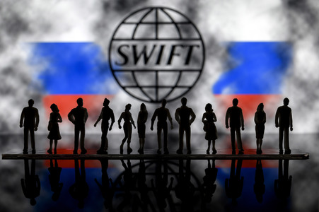 Symbolfoto SWIFT-Ausschluss einiger russischer Banken