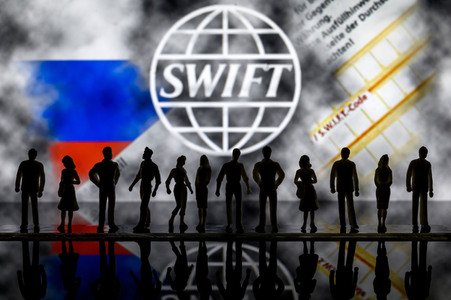 Symbolfoto SWIFT-Ausschluss einiger russischer Banken