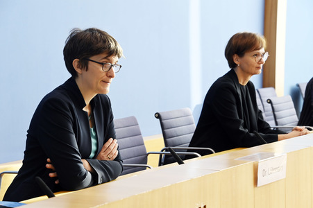 Pressekonferenz Vorstellung des 6. IPCC-Sachstandsberichts in Berlin