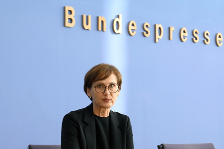 Pressekonferenz Vorstellung des 6. IPCC-Sachstandsberichts in Berlin