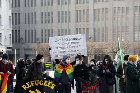 Kundgebung gegen Verschwörungstheorien und demokratiefeindliches Gedankengut in Görlitz