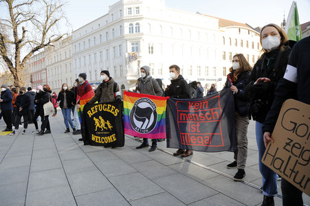 Kundgebung gegen Verschwörungstheorien und demokratiefeindliches Gedankengut in Görlitz