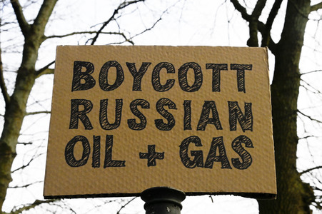 Großdemonstration gegen den Krieg in der Ukraine in Berlin