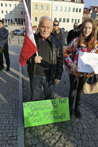 Soliaritätsaktion für die Ukraine in Görlitz