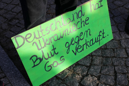 Soliaritätsaktion für die Ukraine in Görlitz