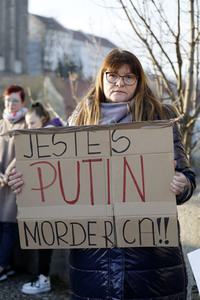 Soliaritätsaktion für die Ukraine in Görlitz