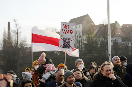 Soliaritätsaktion für die Ukraine in Görlitz