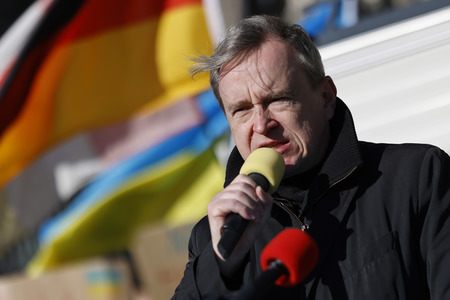 Demonstration gegen den Krieg in der Ukraine in Köln