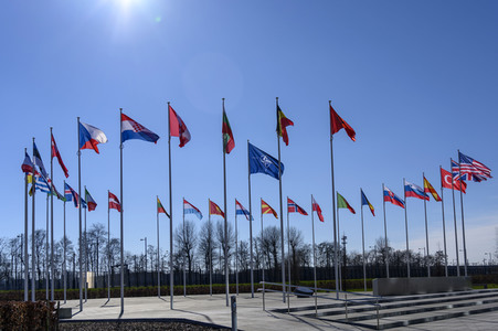 Das NATO-Hauptquartier in Brüssel