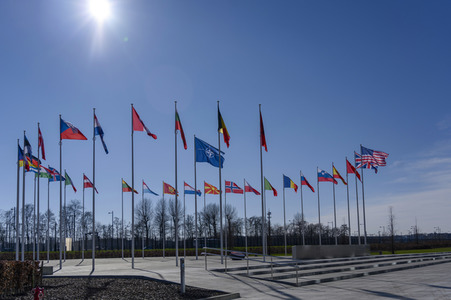 Das NATO-Hauptquartier in Brüssel