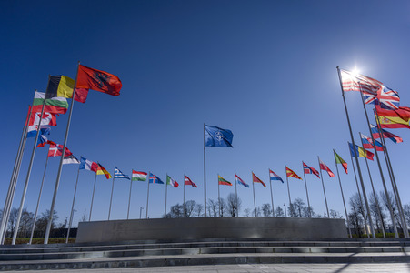 Das NATO-Hauptquartier in Brüssel