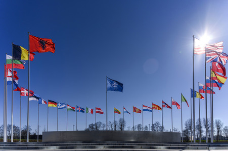 Das NATO-Hauptquartier in Brüssel