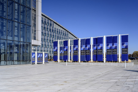 Das NATO-Hauptquartier in Brüssel