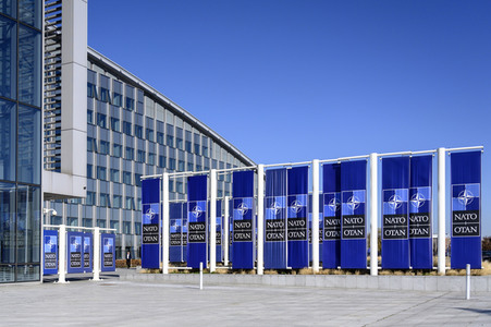 Das NATO-Hauptquartier in Brüssel