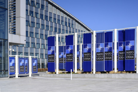 Das NATO-Hauptquartier in Brüssel